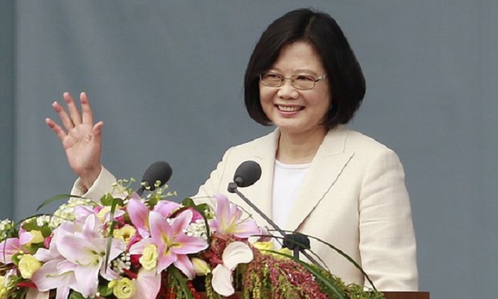 Taiwan`s new president Tsai Ing-wen vows to reduce dependence on Beijing